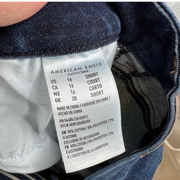 American Eagle Outfitters Blue Ankle Jeans - Picture 10 of 11